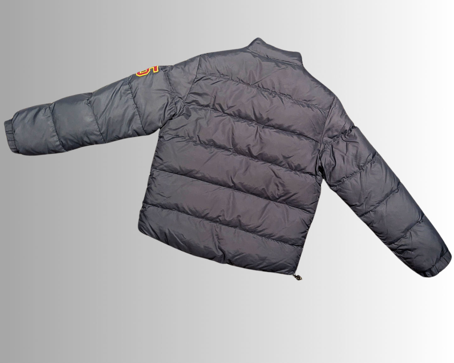 Y2K Tommy Hilfiger Black Bomber Jacket Size M