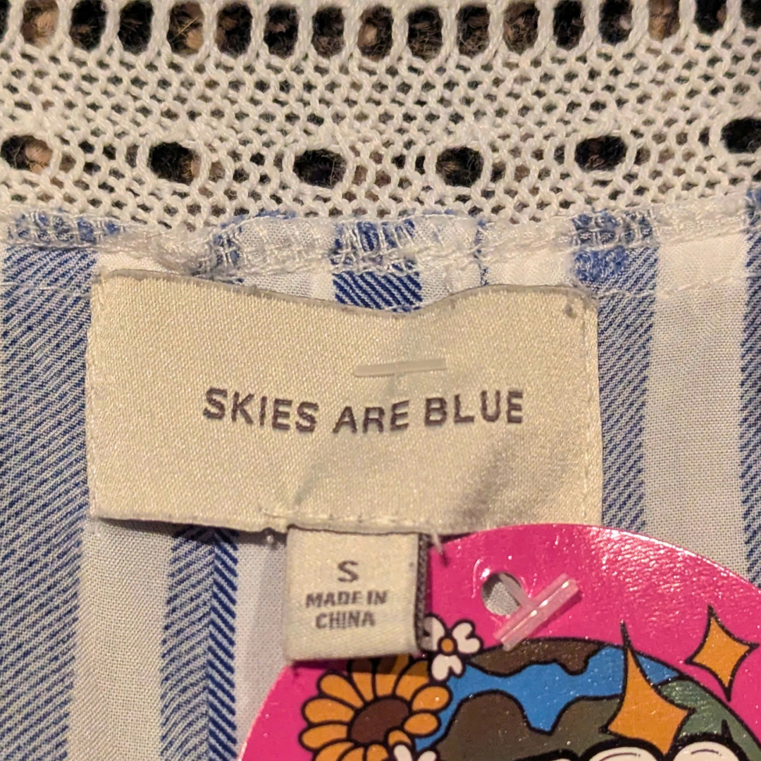 Skies are Blue Blouse Size S