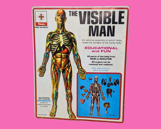 L'Homme Visible vintage des années 1970 dans son emballage d'origine