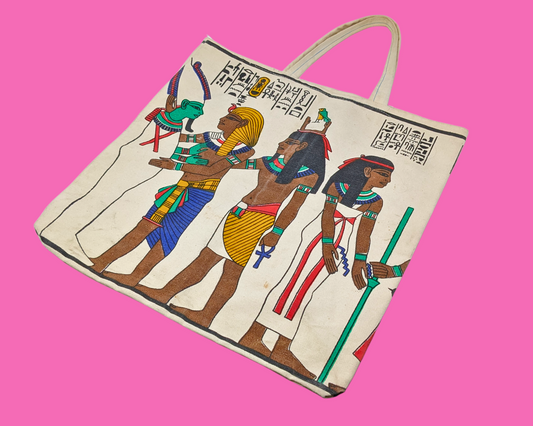 Vintage 1990's Egyptian Tote Bag