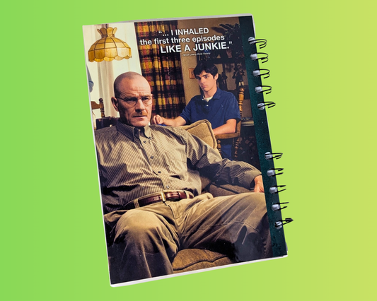 Breaking Bad Season 2 Episodes 1-7 DVD Movie Notebook