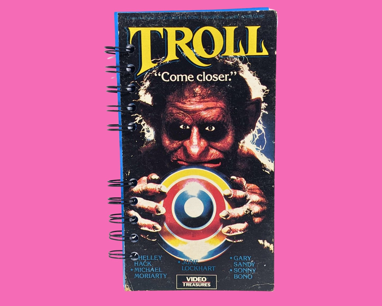 Troll VHS Movie Notebook