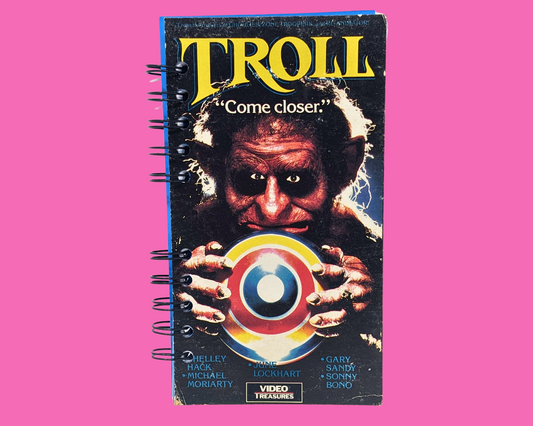 Troll VHS Movie Notebook