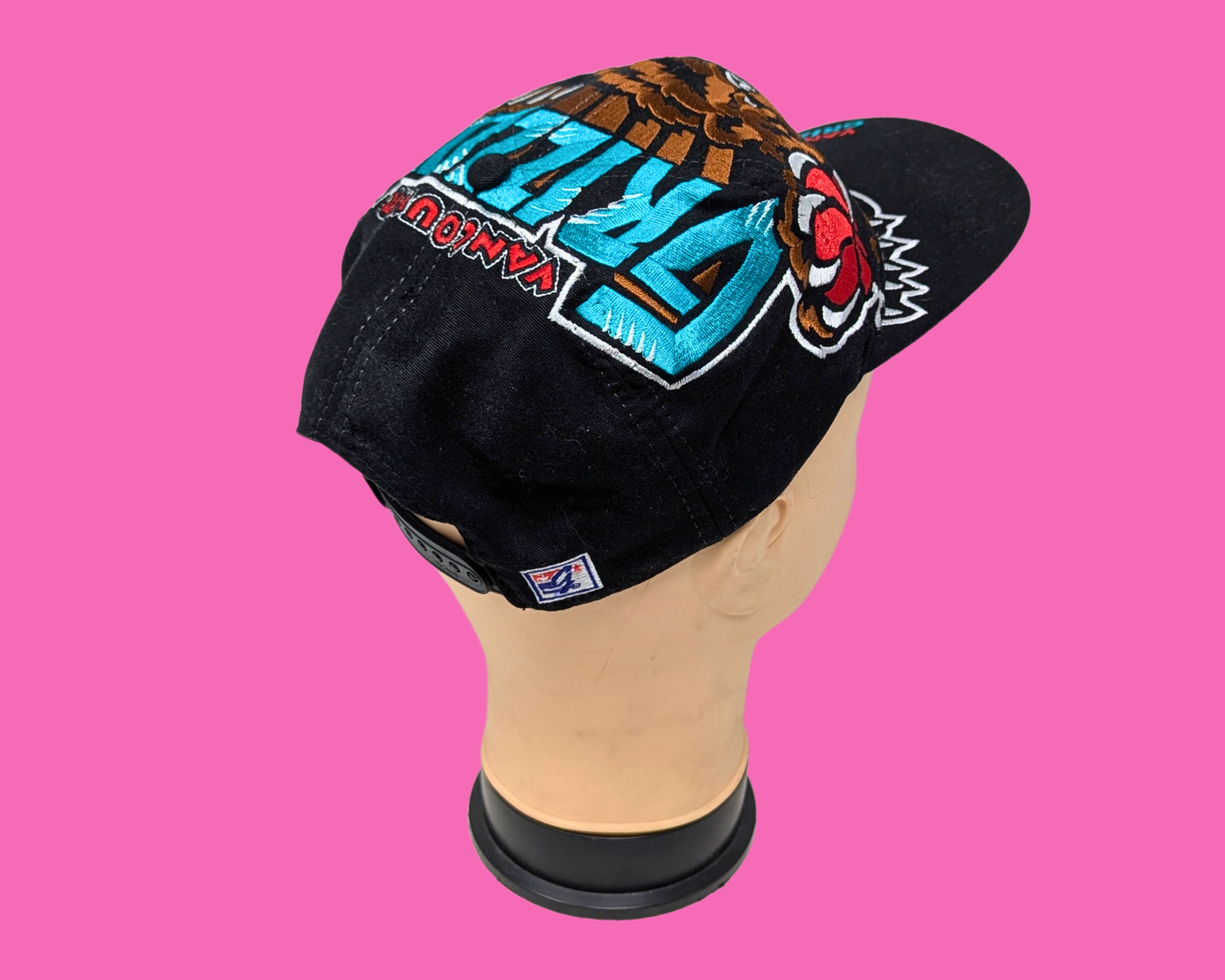 Vintage 1994 Basketball  Vancouver Grizzlies Cap, One Size Fits All