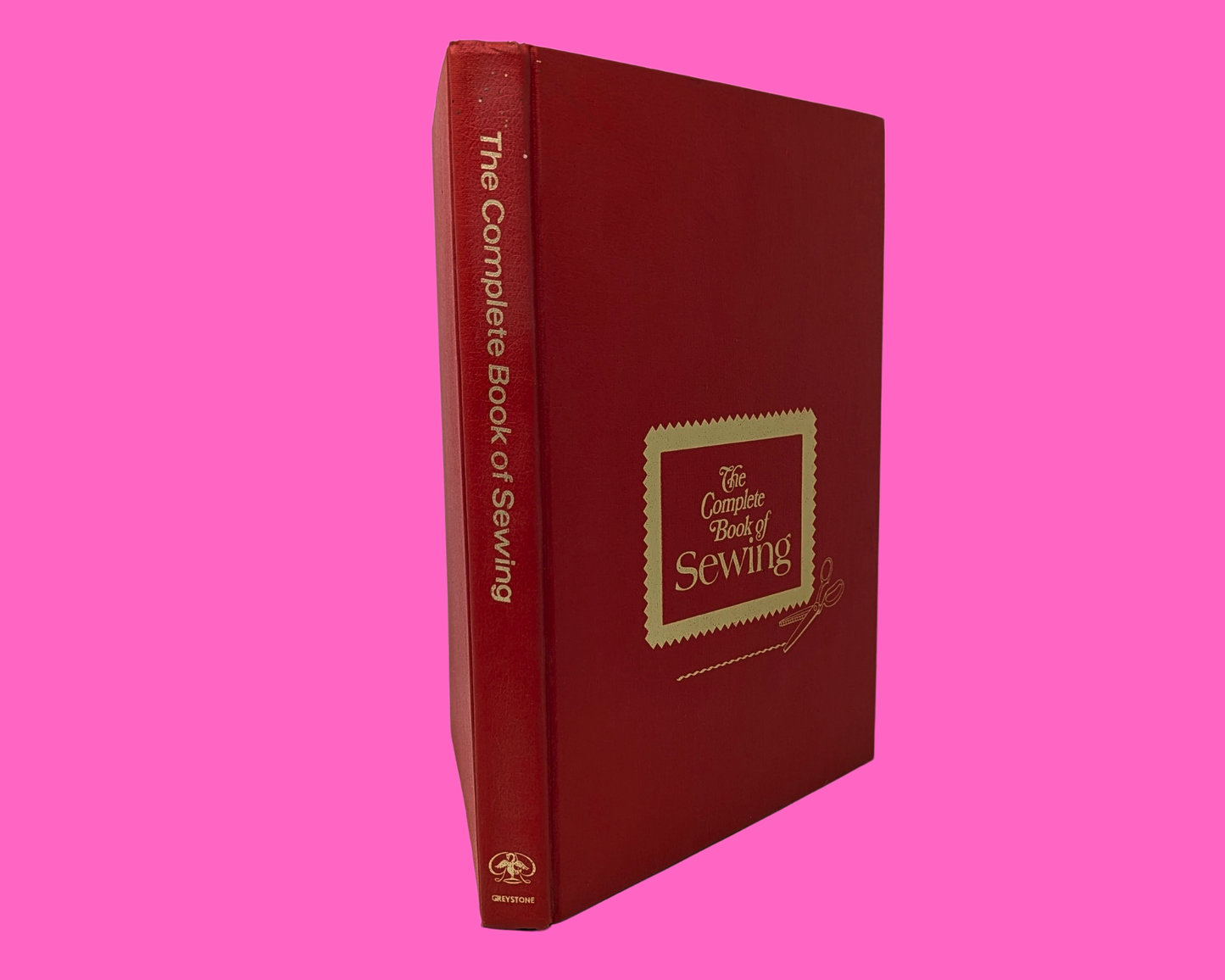 Livre complet de couture, couverture rigide, vintage des années 1970
