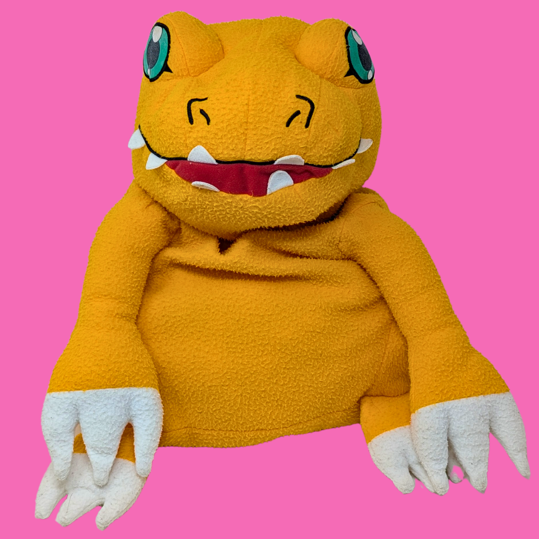Y2K 2000's Digimon Agumon Plushie