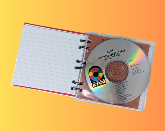 ACDC, For Those About To Rock CD Notebook