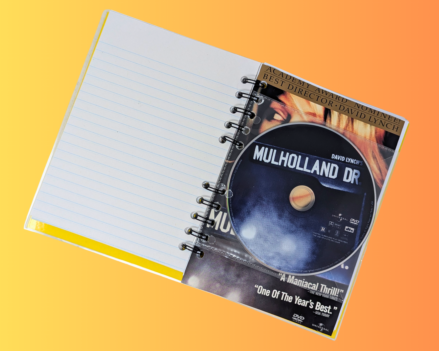 Mulholland Dr. DVD Movie Notebook