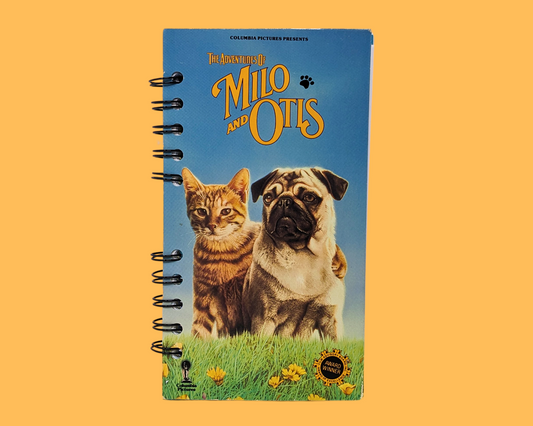 The Adventures of Milo and Otis VHS Movie Notebook