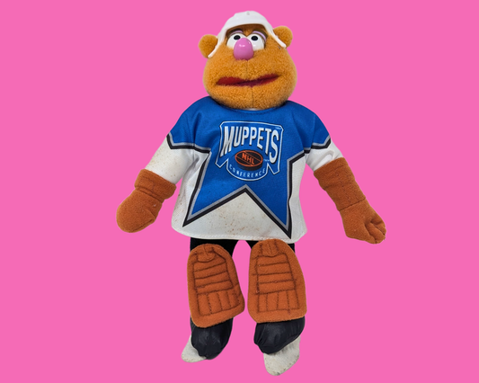 Peluche Fozzie Bear vintage 1995 des Muppets McDonald