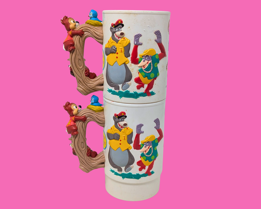 Vintage 1990's Walt Disney World on Ice Collectible Cups, Sold Together