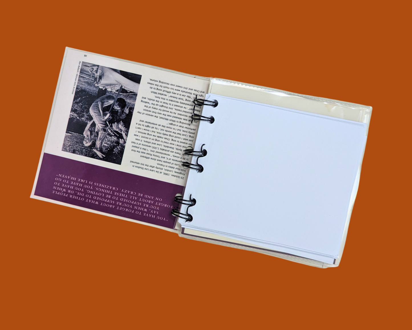 Jimi Hendrix, The Ultimate Experience CD Notebook