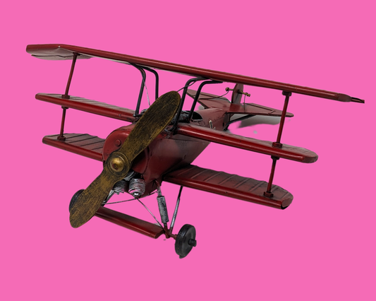 Pièce décorative d'avion militaire de style vintage
