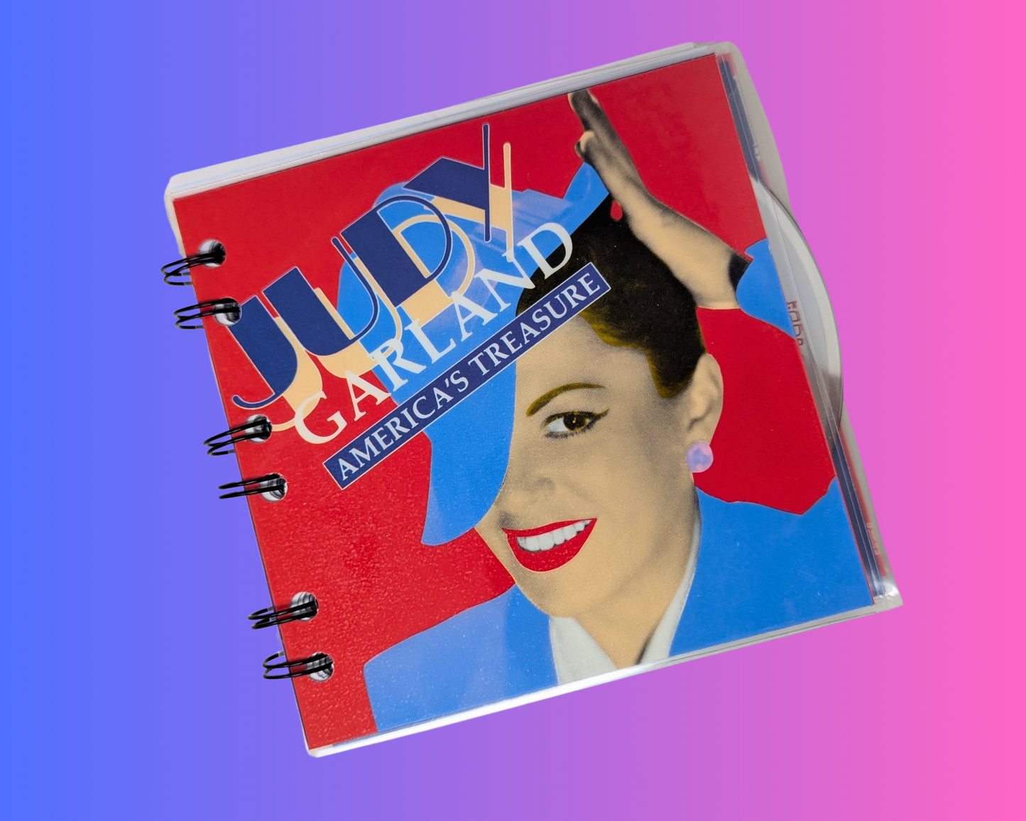 Judy Garland, carnet de notes CD America's Treasure