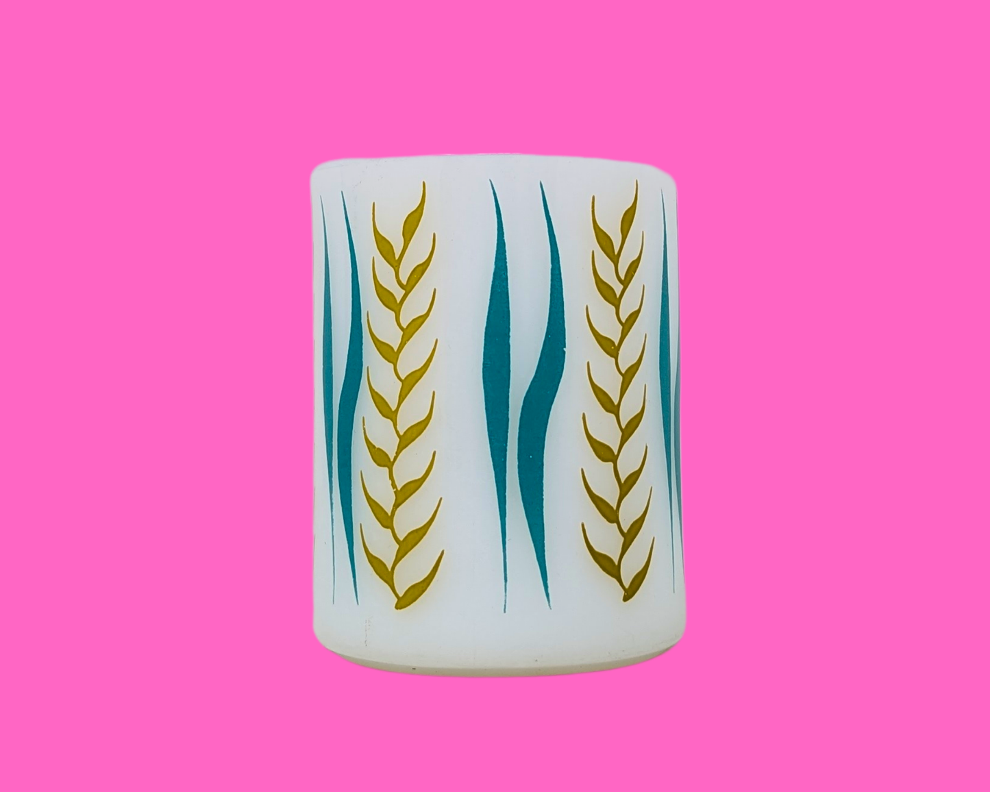 Tasse à orge vintage des années 1980 allant au four