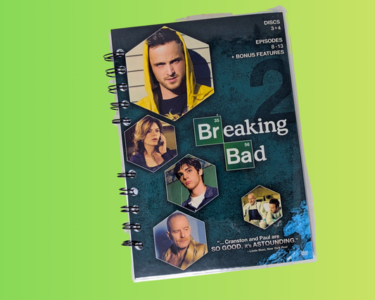 Breaking Bad Season 2 Episodes 8-13 DVD Movie Notebook