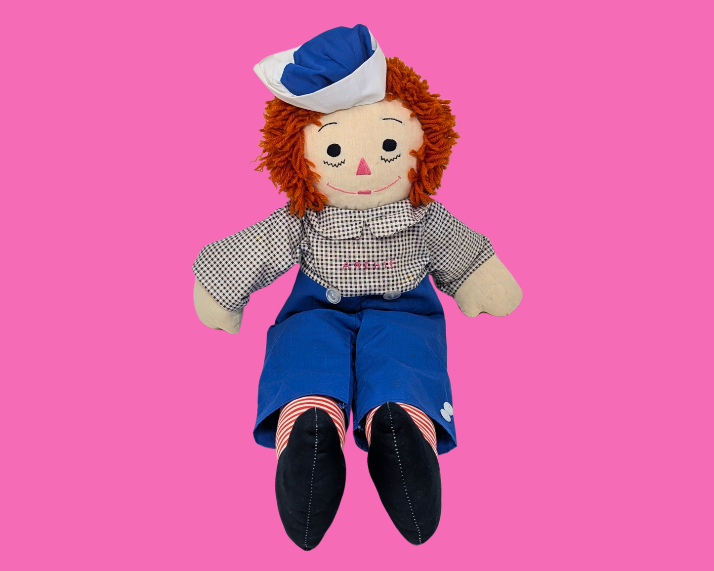 Vintage 1980's Raggedy Ann/Andy Doll
