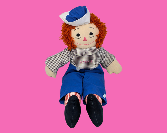 Vintage 1980's Raggedy Ann/Andy Doll