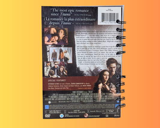 Twilight DVD Movie Notebook