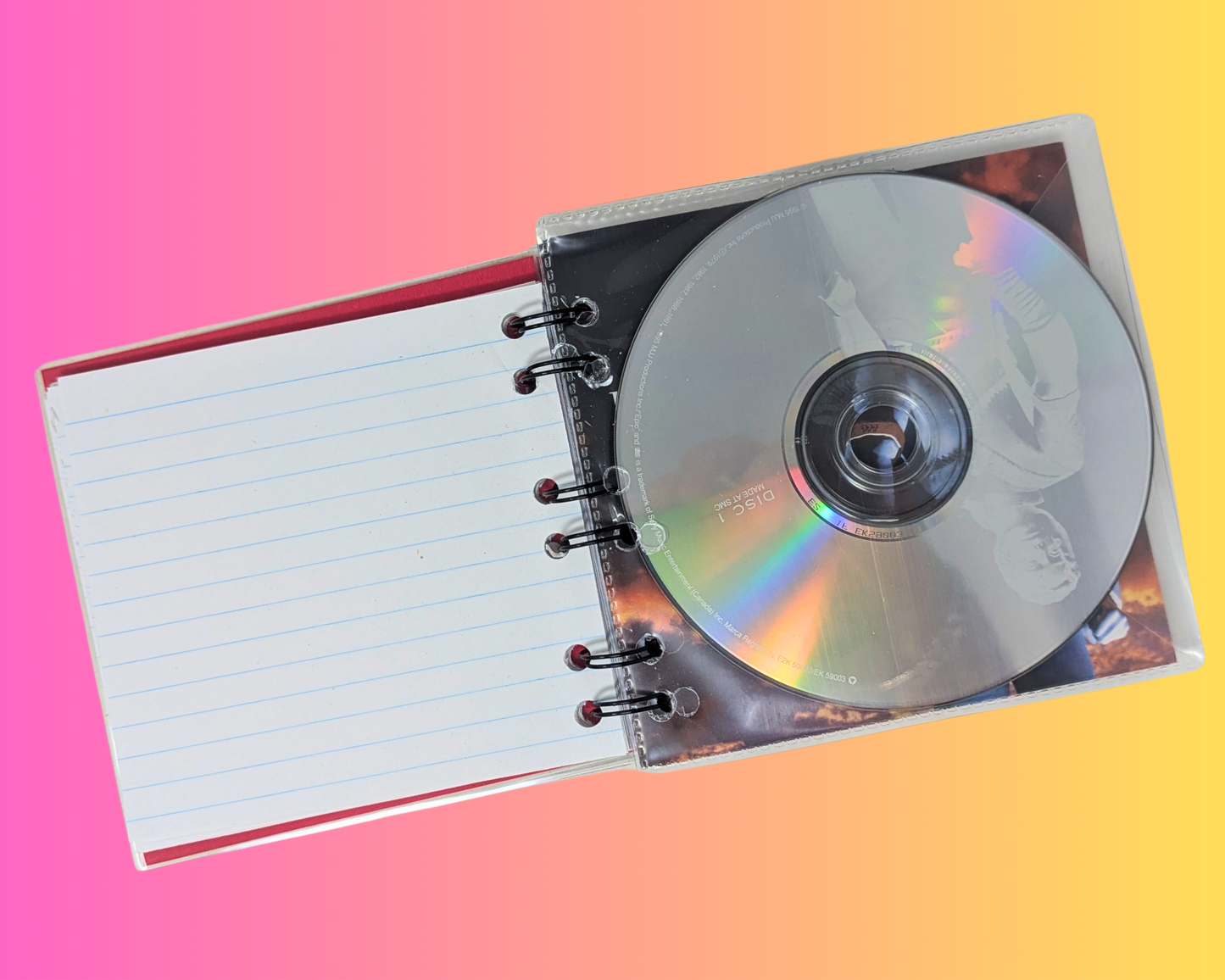 Michael Jackson History CD Notebook