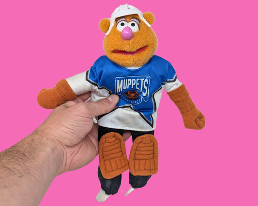 Peluche Fozzie Bear vintage 1995 des Muppets McDonald