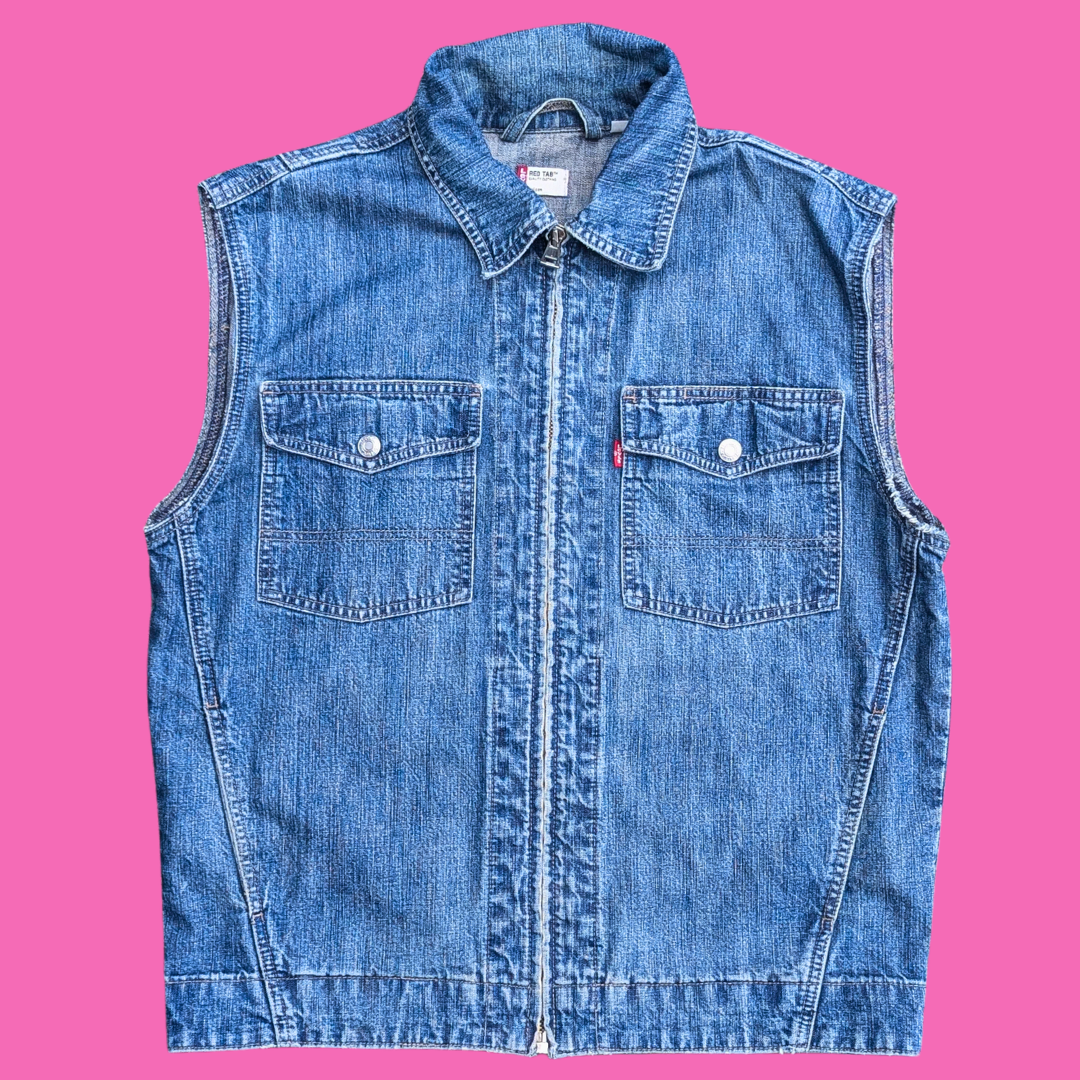 Metallica Upcycled T-Shirt Sleeveless Jacket Size M for Men
