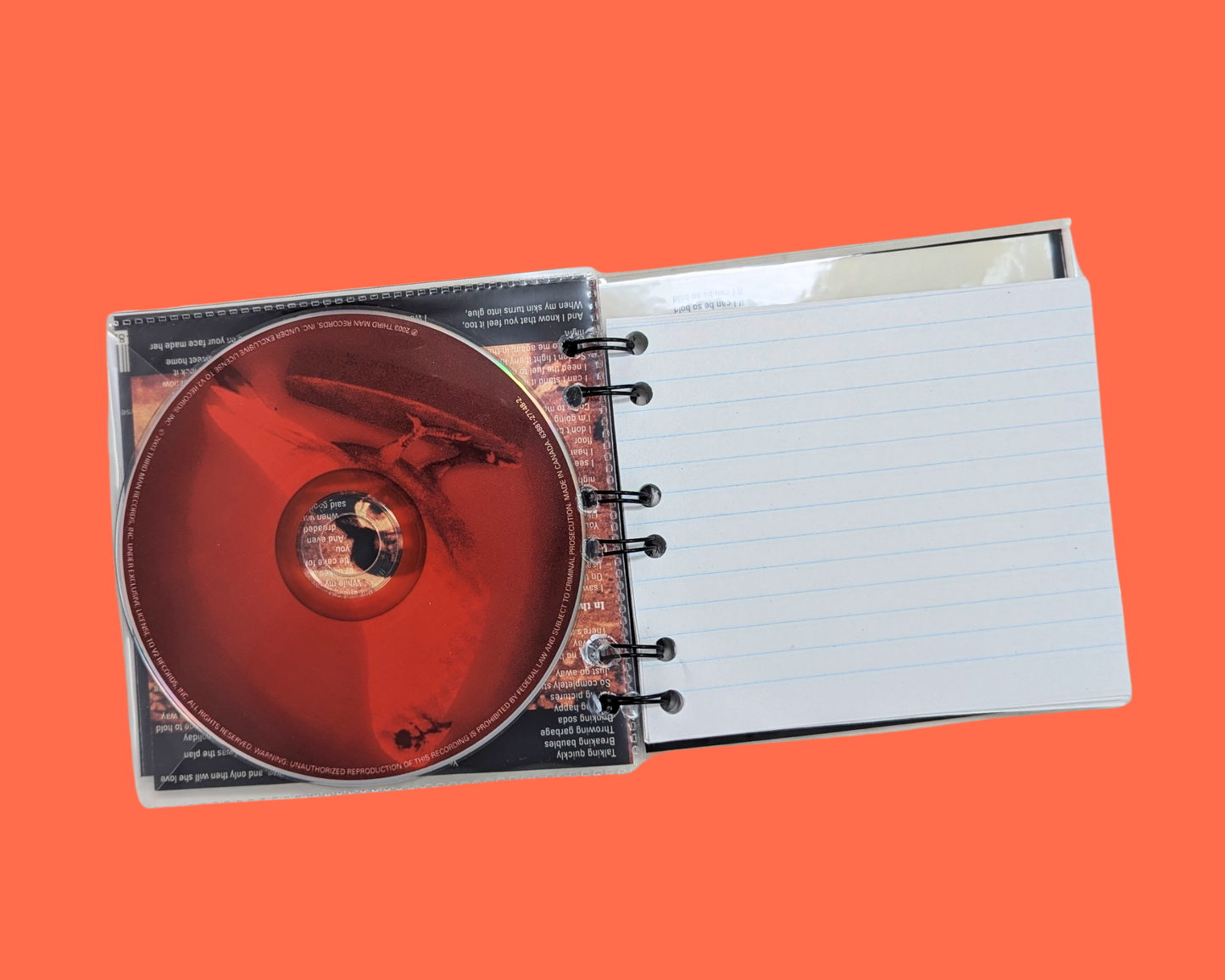 The White Stripes, Elephant CD Notebook