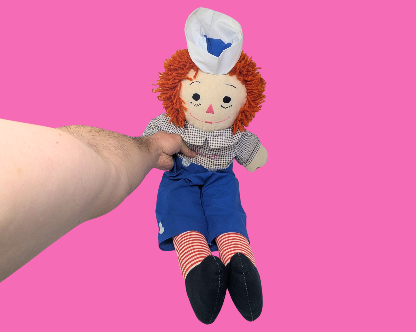 Vintage 1980's Raggedy Ann/Andy Doll