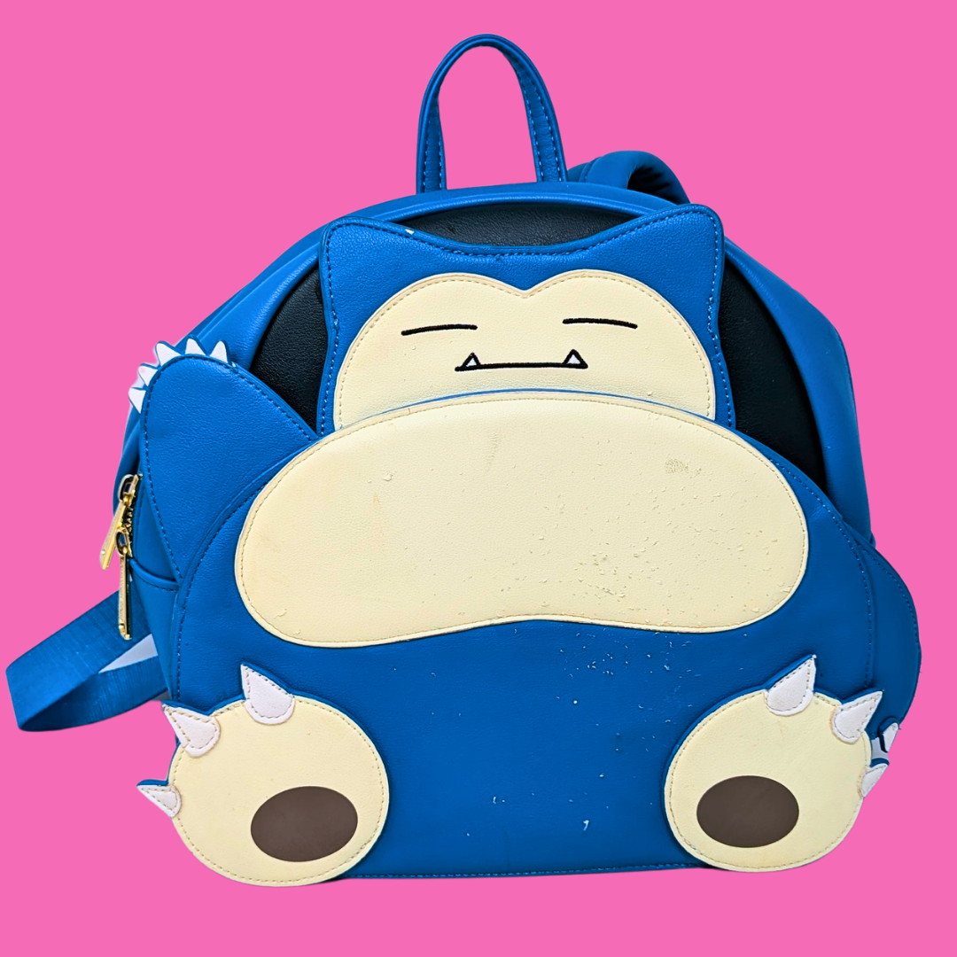 Official Loungefly Snorlax, Pokemon Back Pack