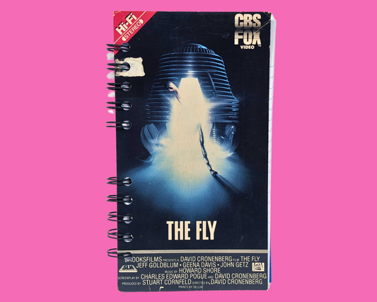 The Fly VHS Movie Notebook