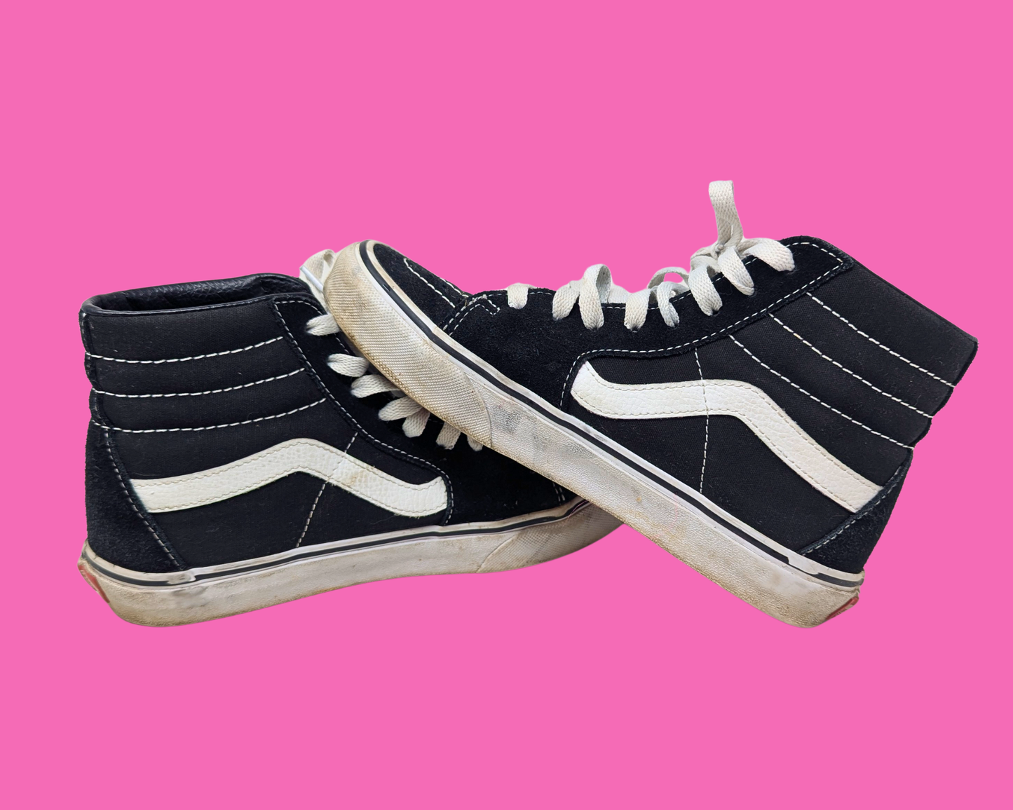 Black Vans Sneakers for Women Size US 7.5