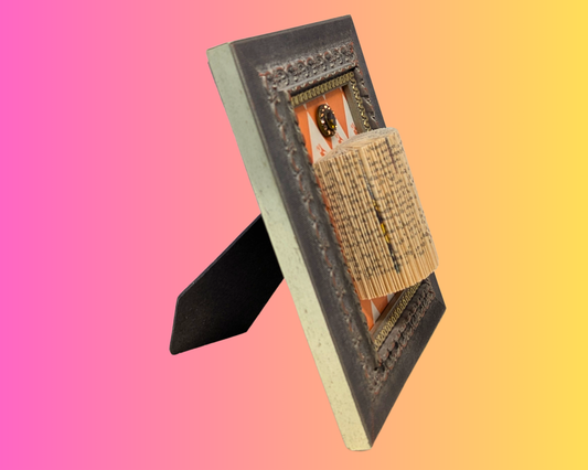 Handmade and Upcycled Book Folding Art Sculpture