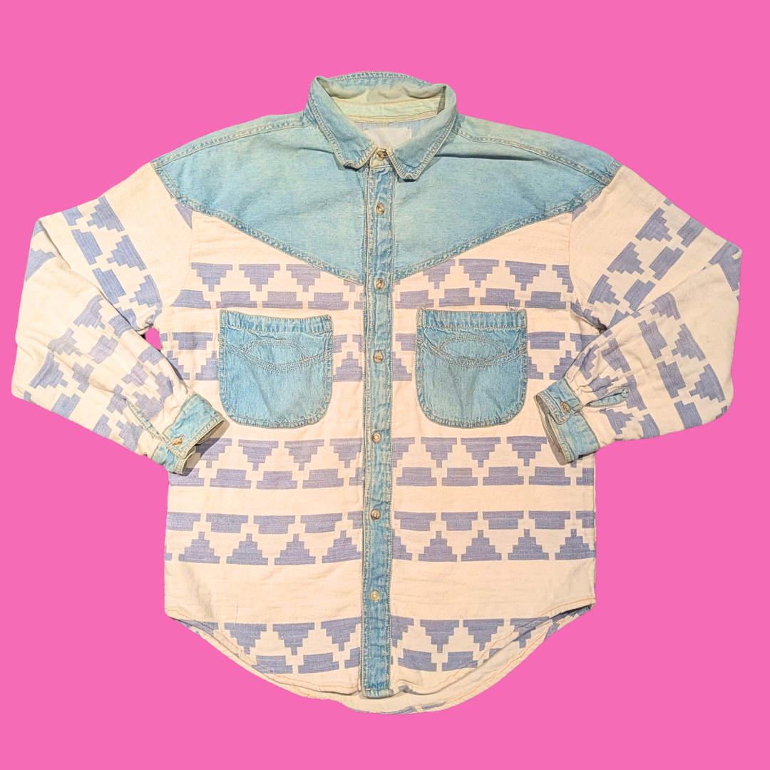 Vintage 1990's Western Shirt Size L for Women