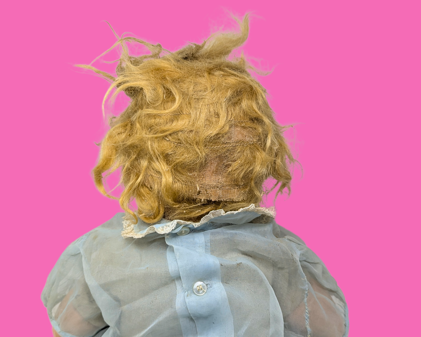 Vintage 1930's Creepy Doll