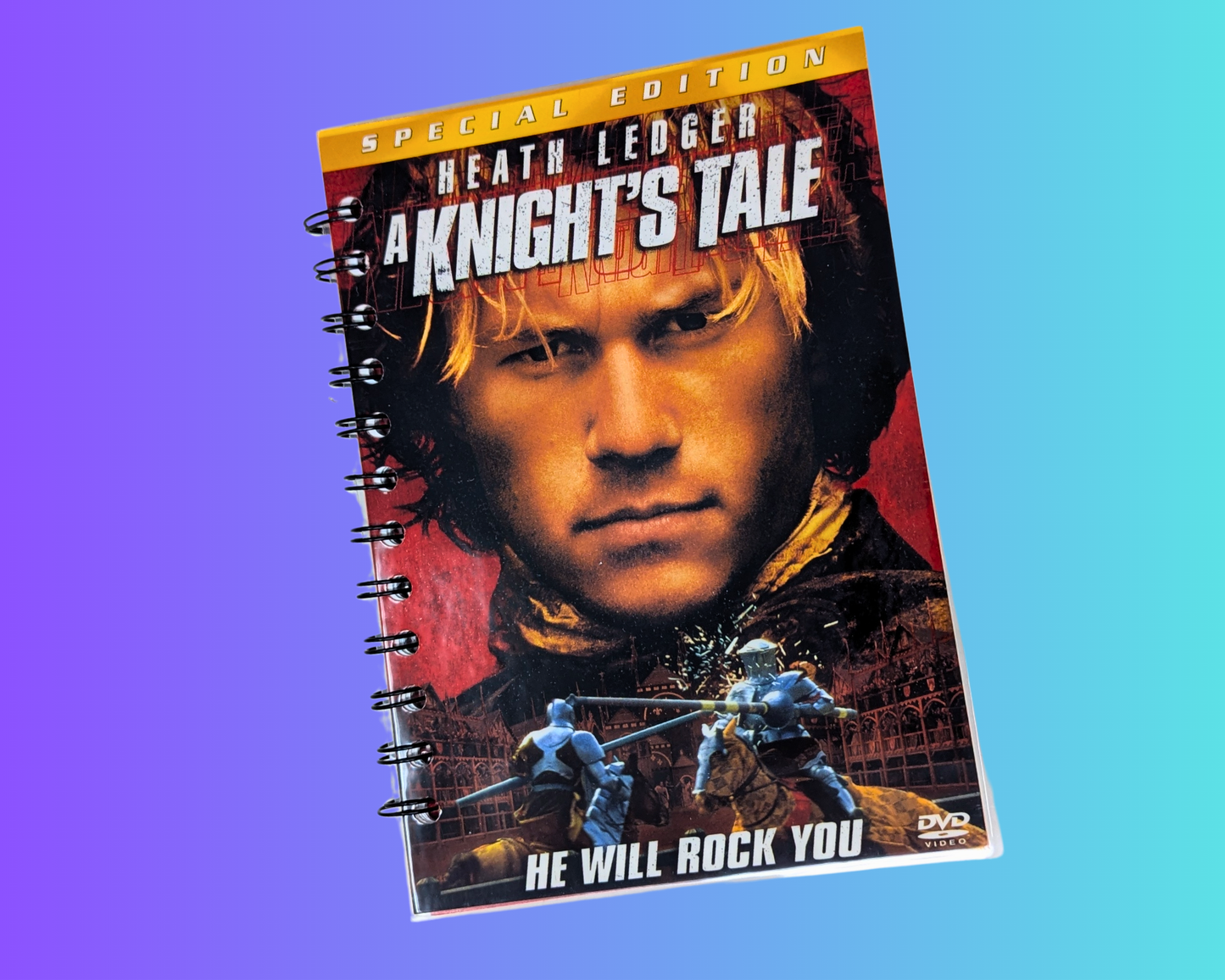 A Knight's Tale DVD Movie Notebook