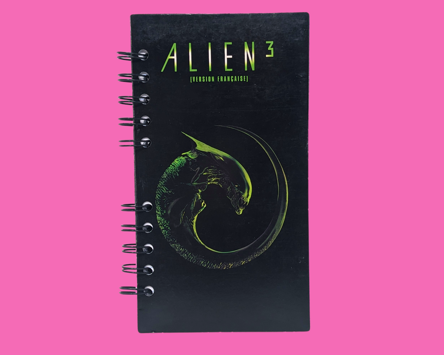 Alien 3 French Version VHS Movie Notebook