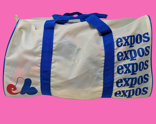 Sac de sport à bandoulière Sergaz, Cooper, Expos de Montréal, vintage des années 1990