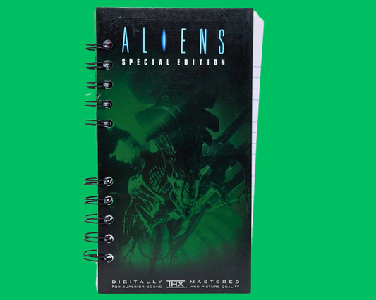 Carnet de notes VHS Aliens