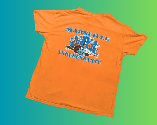 Orange, Virage Sud Marseille T-Shirt Size L