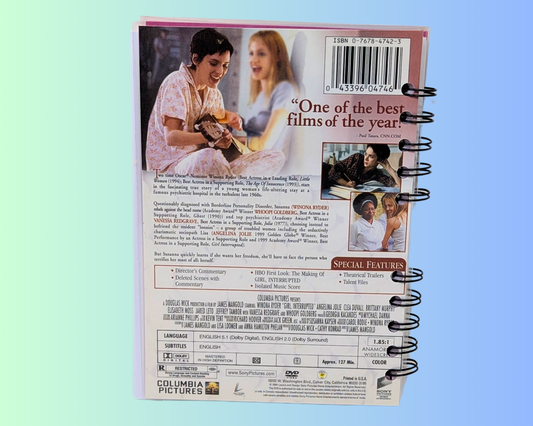 Girl, Interrupted DVD Movie Notebook
