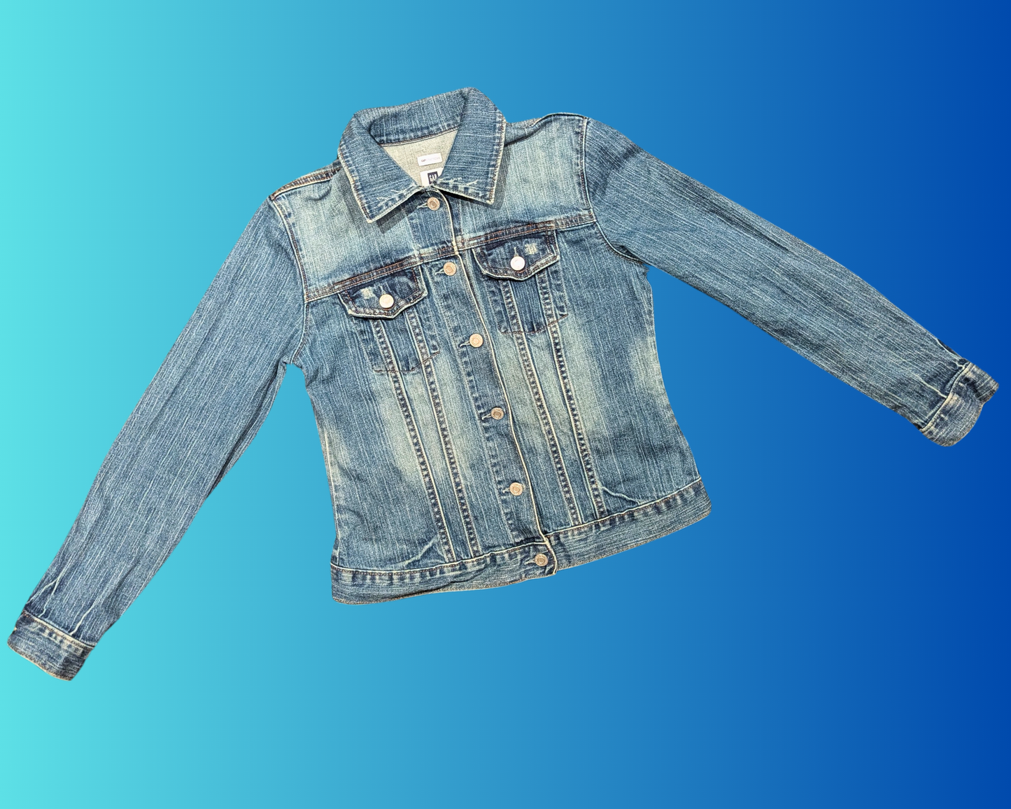 Handmade, Upcycled Toy Story, Buzz & Woody, Denim Jacket Size S