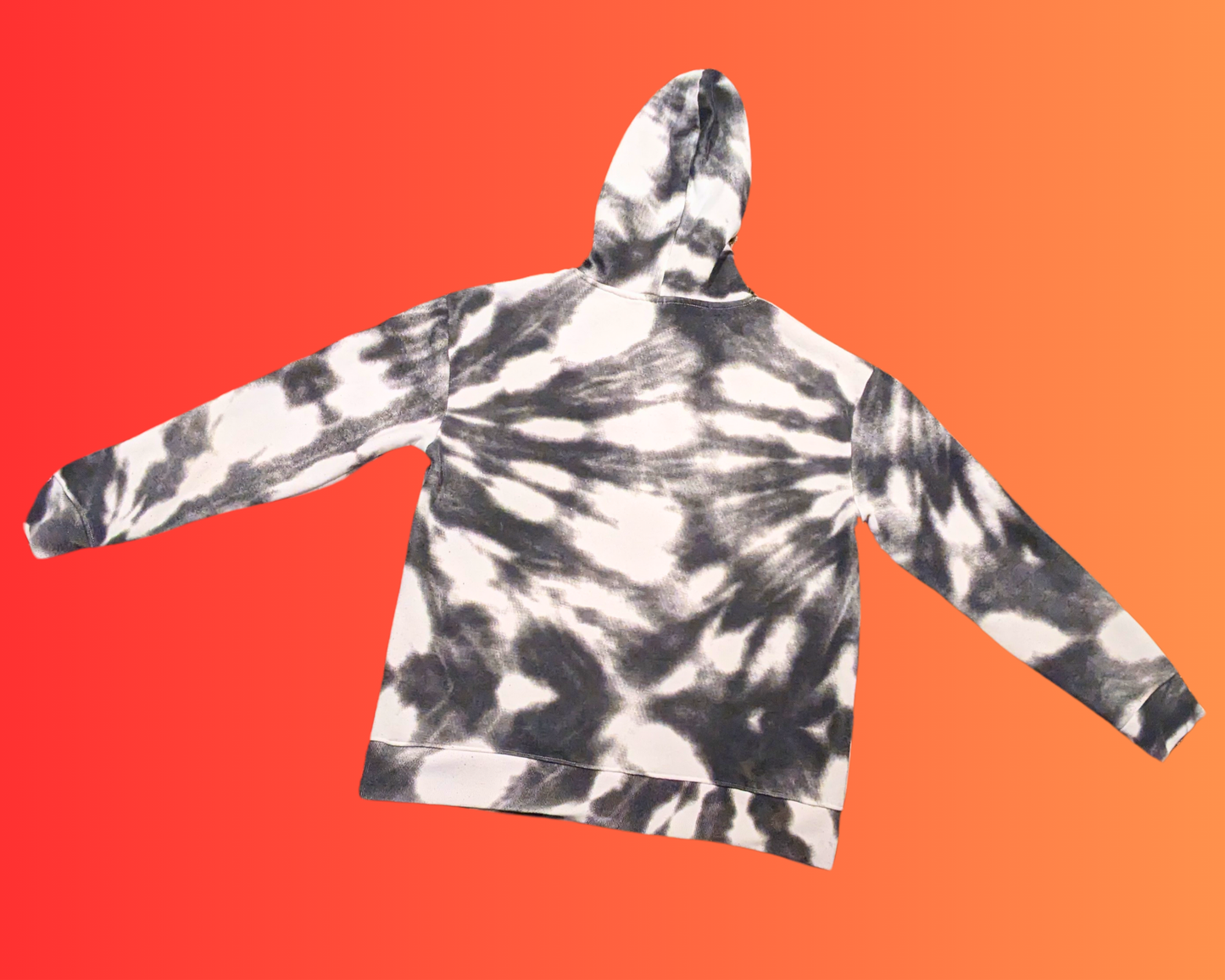 Y2K Mickey Mouse, Tie Dye Hoodie Size L