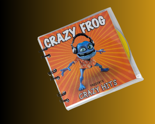 Crazy Frog présente le carnet CD Crazy Hits