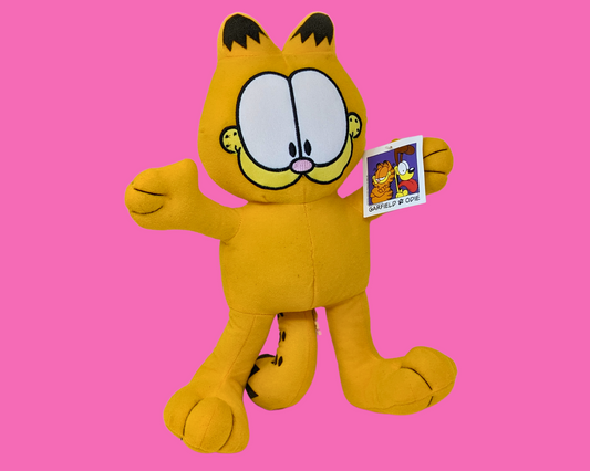 Vintage 1990's Garfield Plushie, New With Tags