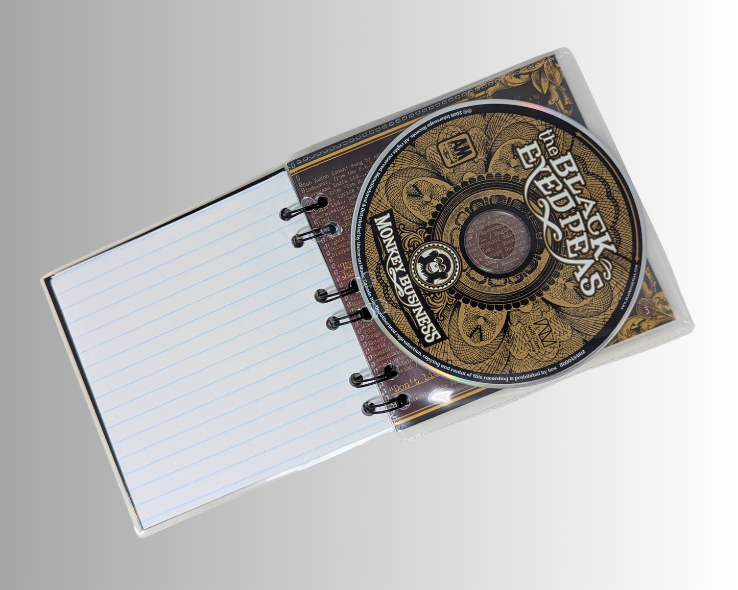 Carnet CD Black Eyed Peas, Monkey Business