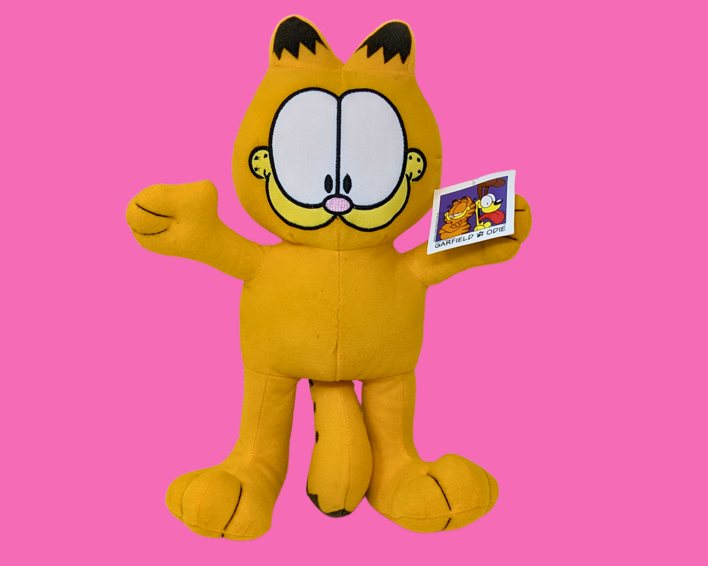 Vintage 1990's Garfield Plushie, New With Tags