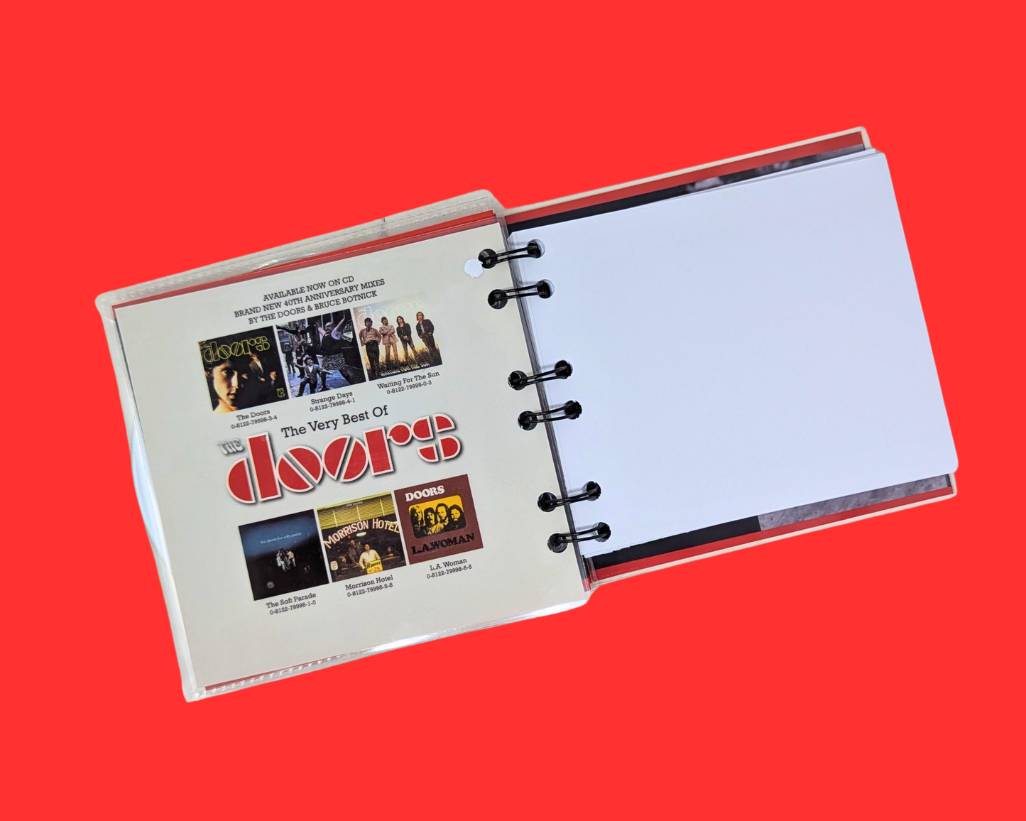 The Very Best of the Doors CD Notebook