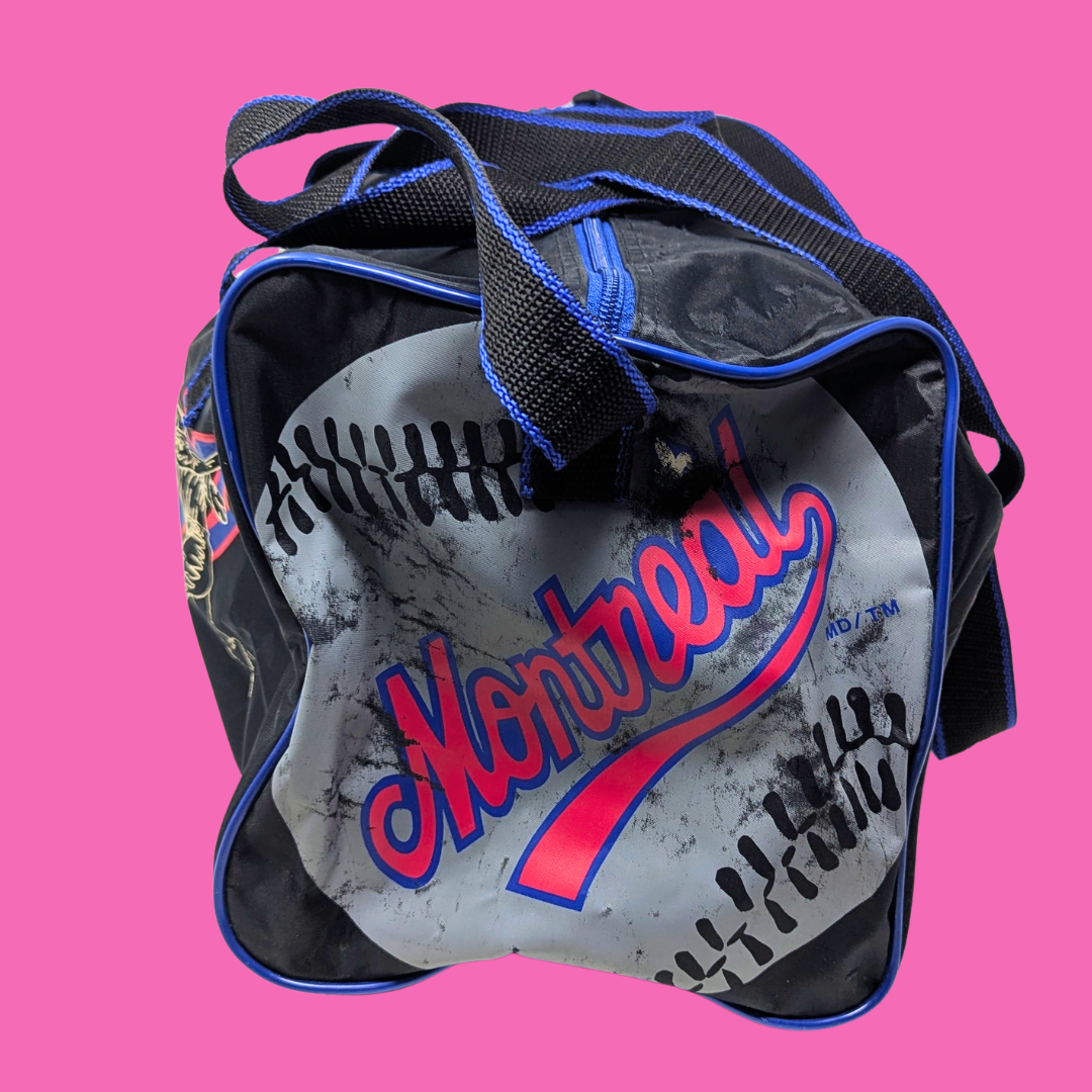 Vintage 1990's The Montreal Expos Sports Bag