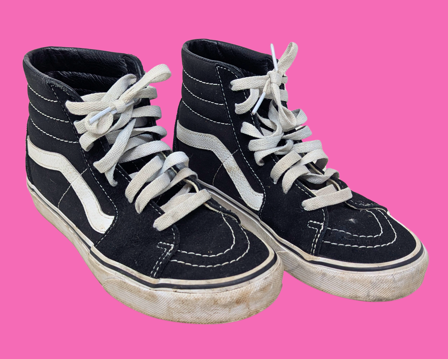 Black Vans Sneakers for Women Size US 7.5