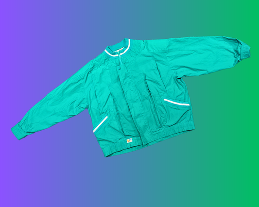 Vintage 1990's Ispo By Alto Green Jacket Size L